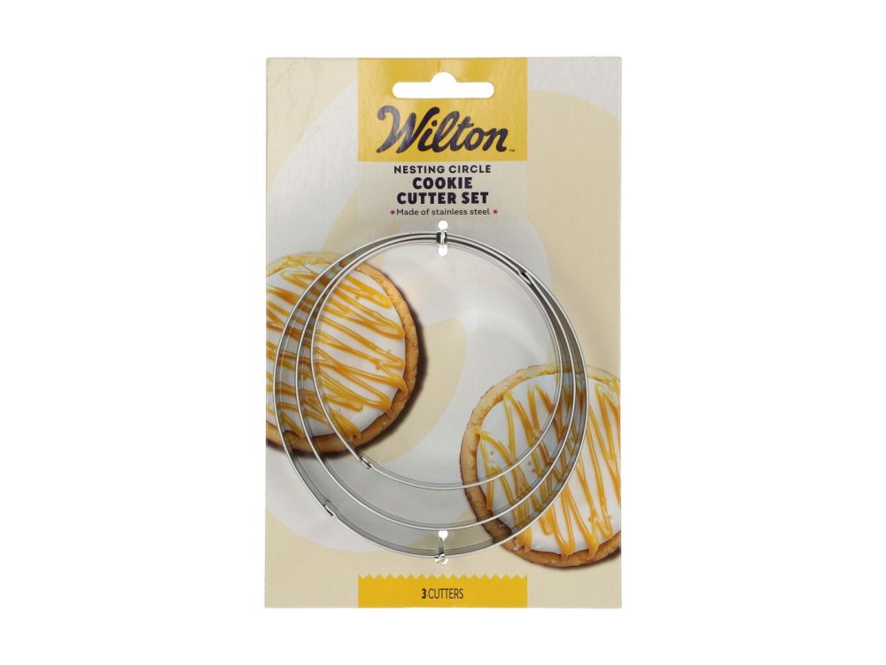 Set of cookie cutters Circle - Wilton - 3 pcs.