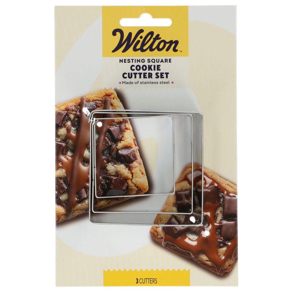 Set of cookie cutters Square - Wilton - 3 pcs.