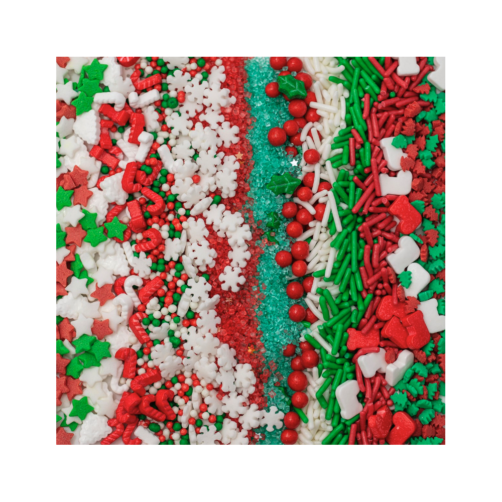 Set of Christmas sprinkles Classic - PME - 180 g