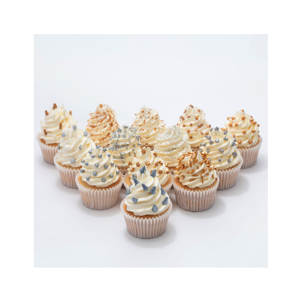 Set of Christmas sprinkles Metallics - PME - 180 g