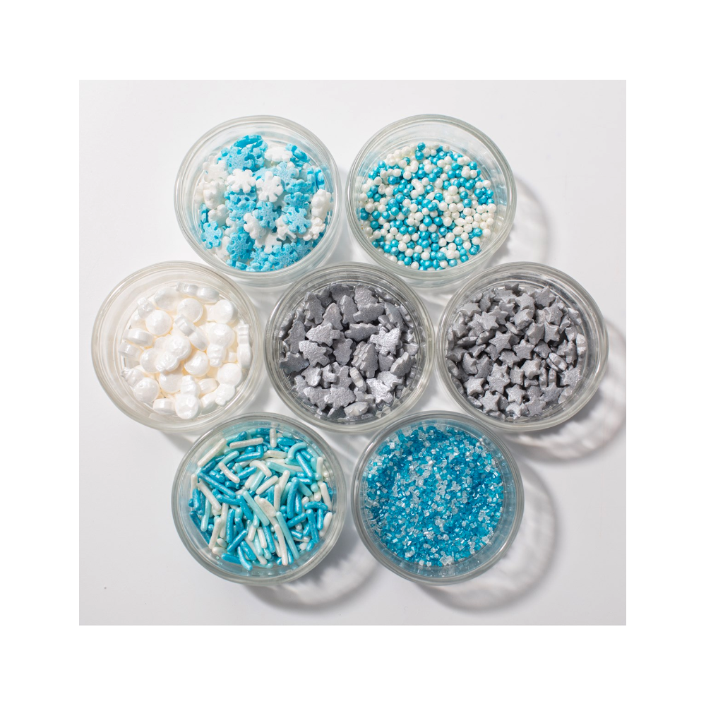 Set of Christmas sprinkles Frosty - PME - 42 g