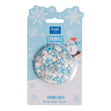 Christmas sprinkles Snowflakes - PME - 25 g