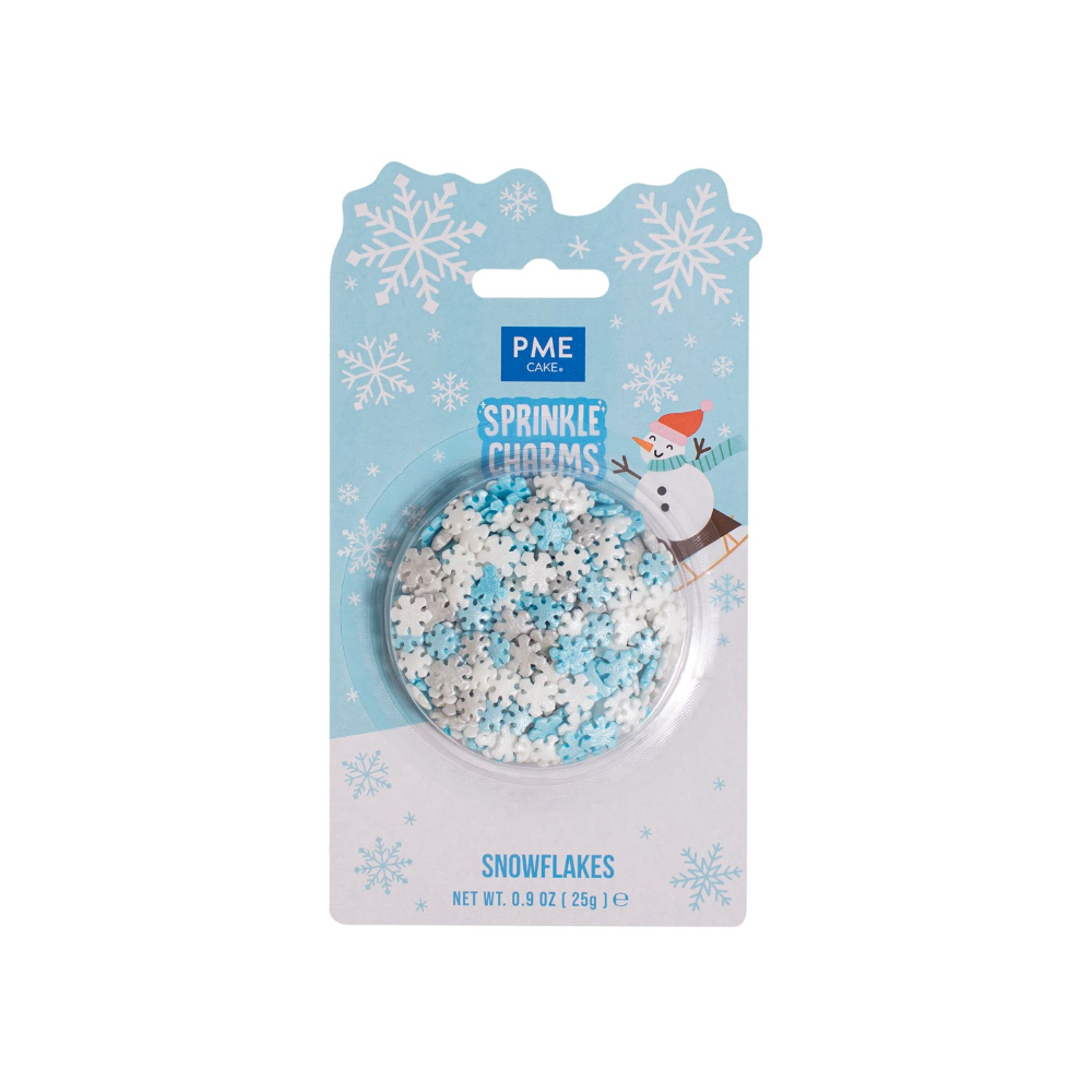 Posypka świąteczna Snowflakes - PME - 25 g