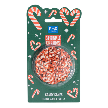 Posypka świąteczna Candy Canes - PME - 25 g