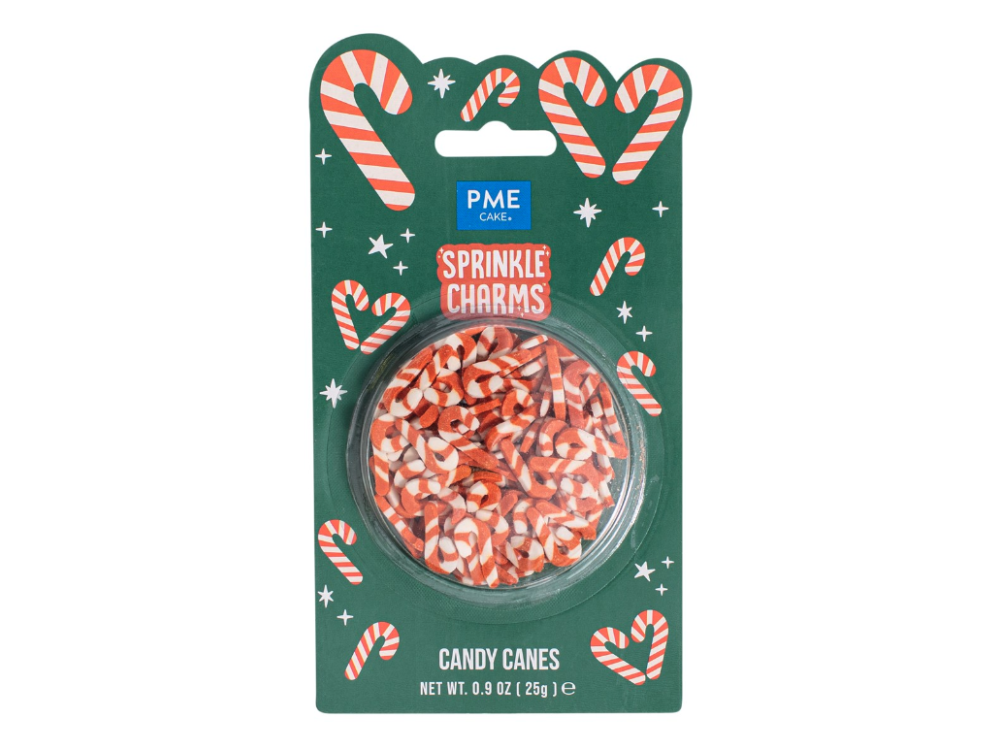 Christmas sprinkles Candy Canes - PME - 25 g