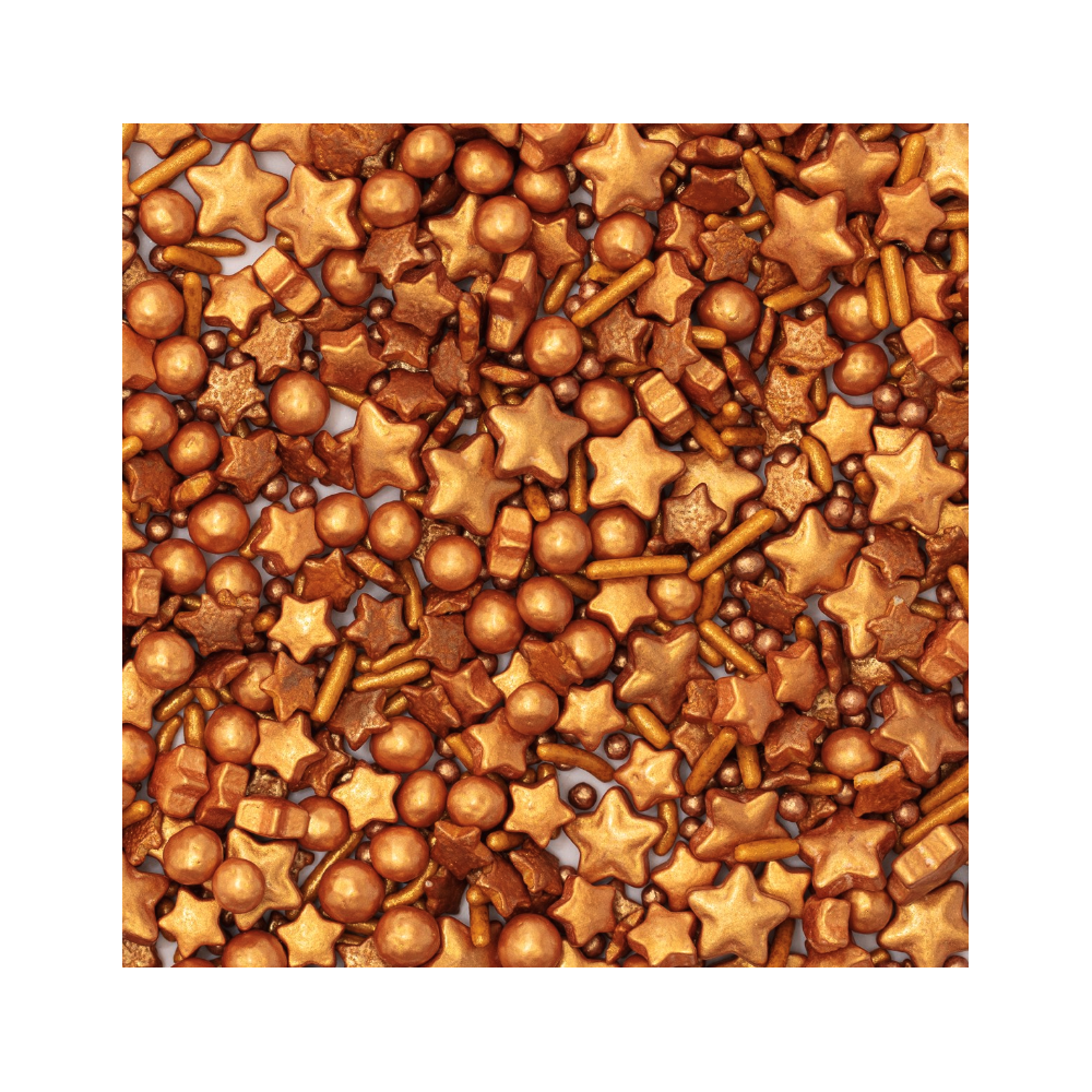 Christmas sprinkles Bell - PME - gold 90 g