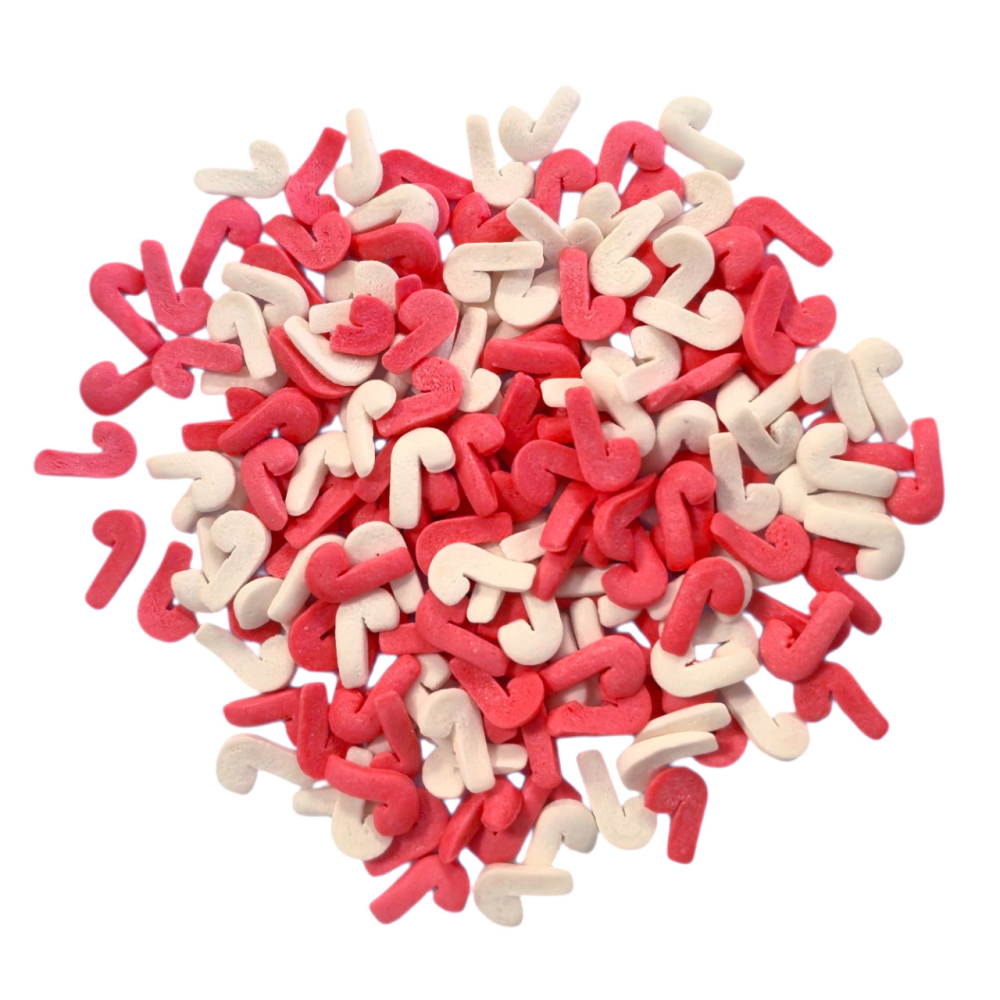 Sugar Christmas sprinkles Candy Canes - Slado - 50 g