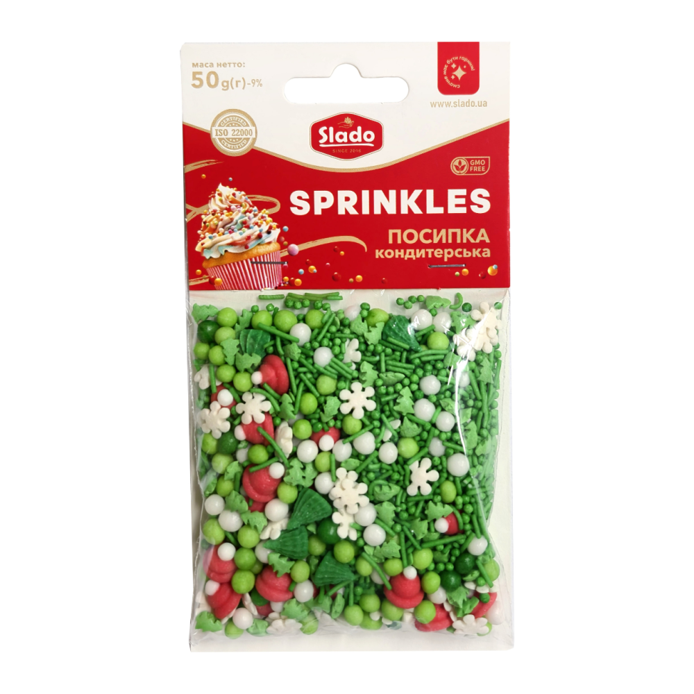 Sugar Christmas sprinkles Christmas Magic - Slado - 50 g