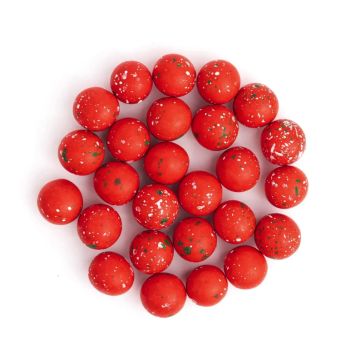 Posypka Christmas Crispies Large - Słodki Bufet - czerwona 115 g