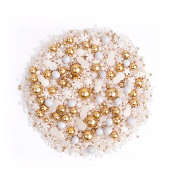 Posypka cukrowa świąteczna Snow Glow - Słodki Bufet - 90 g