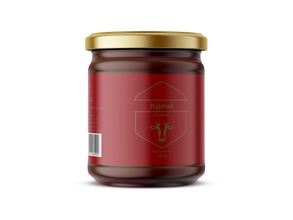 Krem mleczny kajmak piernikowy - Polder - 260 g