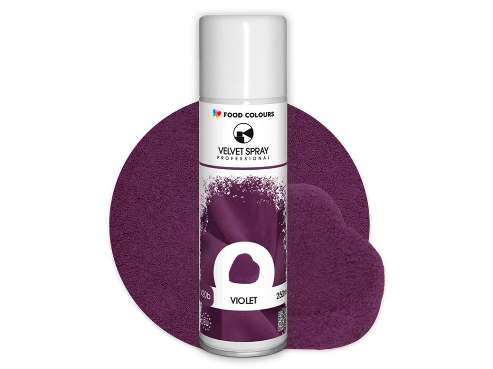 Velvet Spray - Food Colours - Violet 250 ml