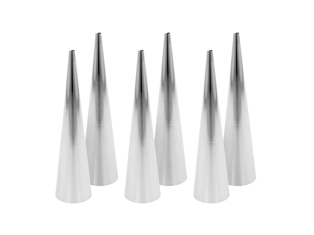 Cream Horn Molds - 12 cm 6 pcs.