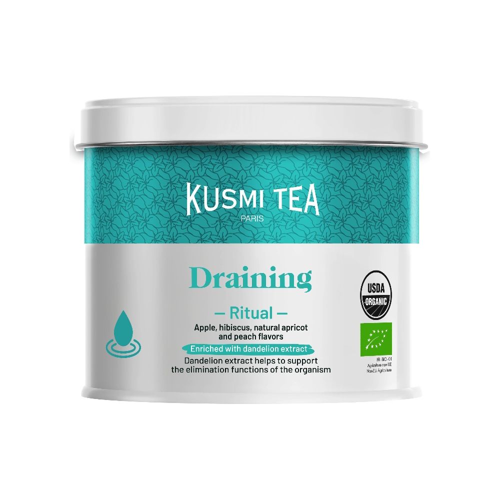 Herbata owocowo-ziołowa Draining Ritual - Kusmi Tea - 90 g
