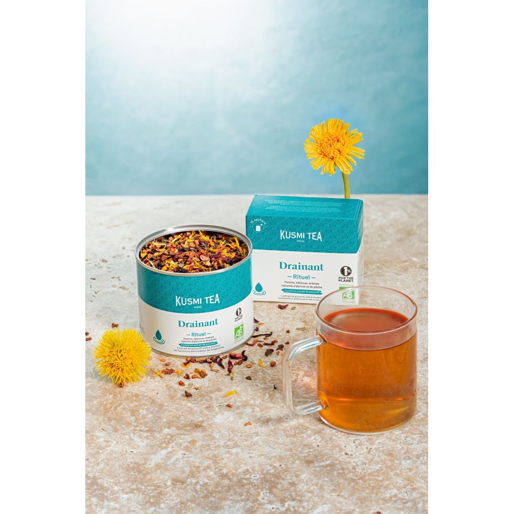Draining Ritual Bio Organic Tea - Kusmi Tea - 90 g