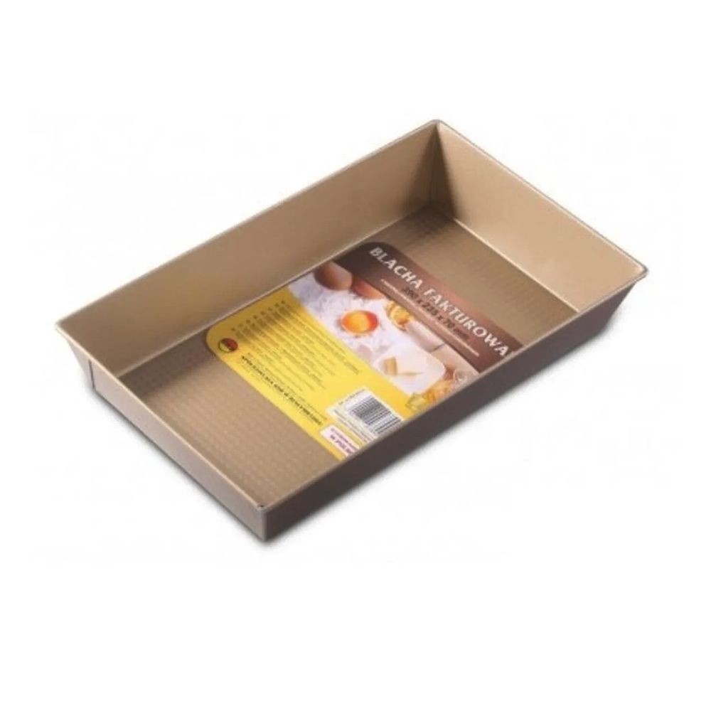 Rectangular baking pan - SNB - brown 39 x 23,5 x 7 cm