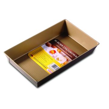 Rectangular baking pan - SNB - brown 36 x 24,5 x 6 cm