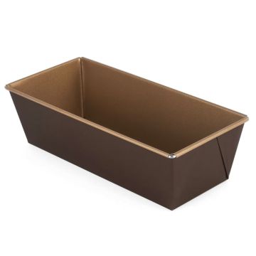 Rectangular loaf pan - SNB - brown 25 x 11 x 7,5 cm
