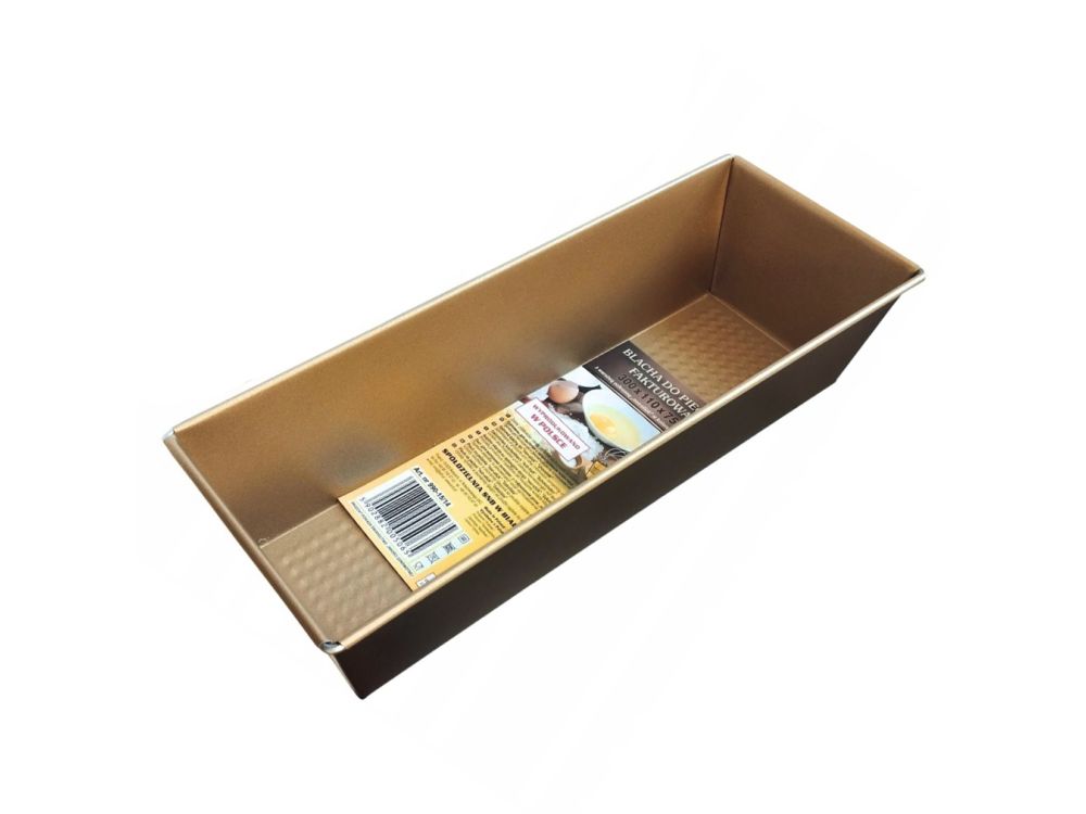 Rectangular loaf pan - SNB - brown 30 x 11 x 7,5 cm