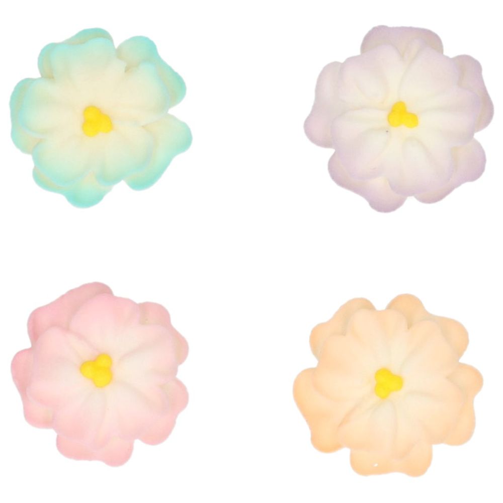 Set of sugar decorations Ombre Dahlias - Wilton - 8 pcs.