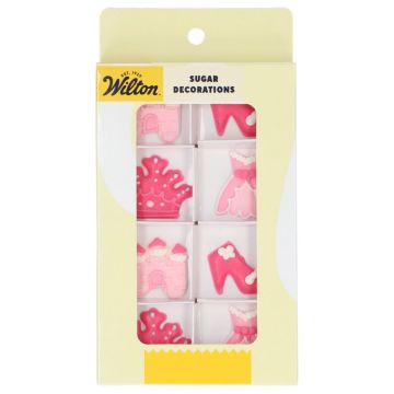 Set of sugar decorations Princess Fairytale - Wilton - 8 pcs.
