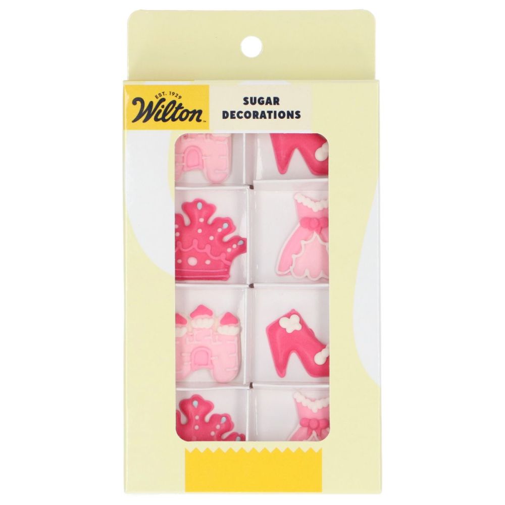 Set of sugar decorations Princess Fairytale - Wilton - 8 pcs.