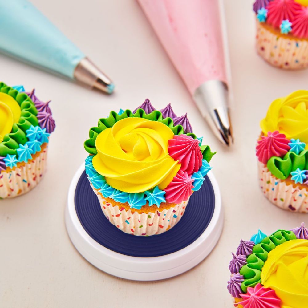 Mini Non-Slip Turntable for desserts decoration - Wilton - 10 cm