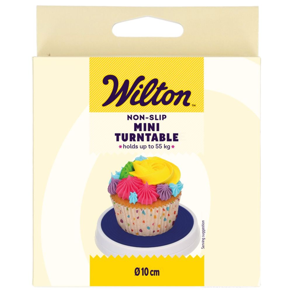 Mini Non-Slip Turntable for desserts decoration - Wilton - 10 cm