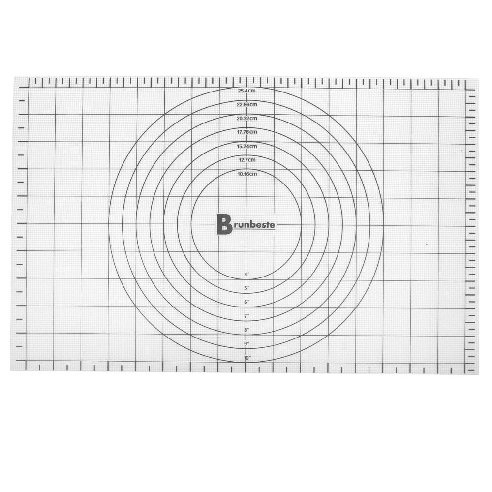Fiberglass baking mat - white 43 x 5 x 27,5 cm