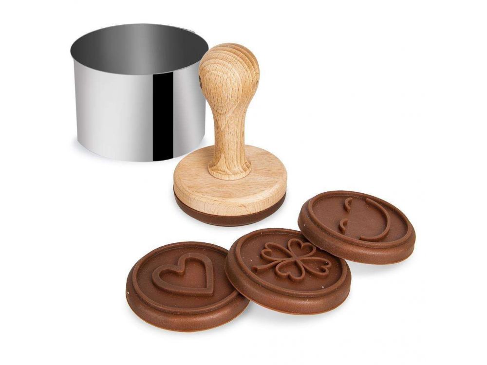 Stamps and cookie cutter set - Orion - 6 pcs