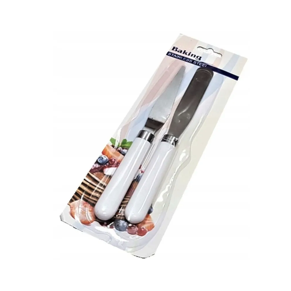Set of cake spatulas - 2 pcs.