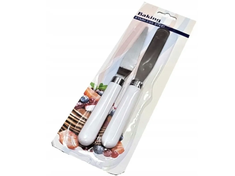 Set of cake spatulas - 2 pcs.