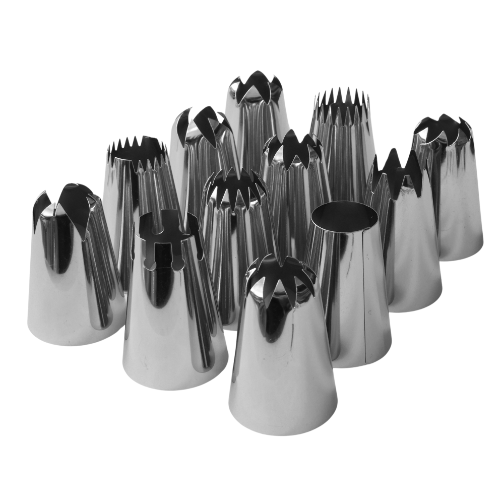 Set of pastry tips - 12 pcs.