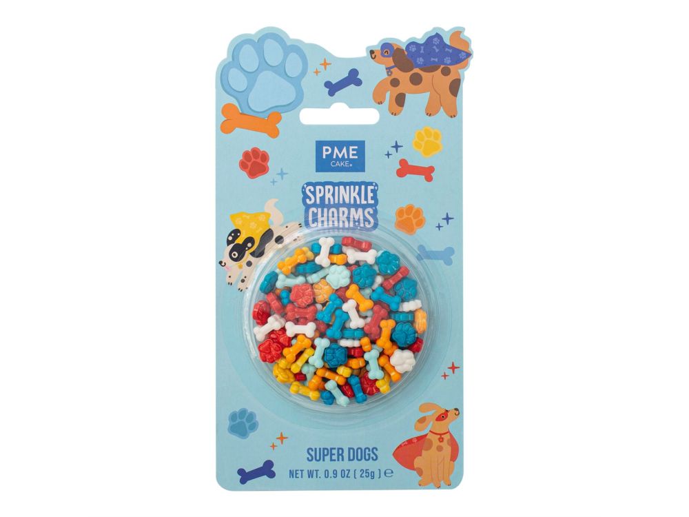 Sprinkle charms Super Dogs - PME - 25 g