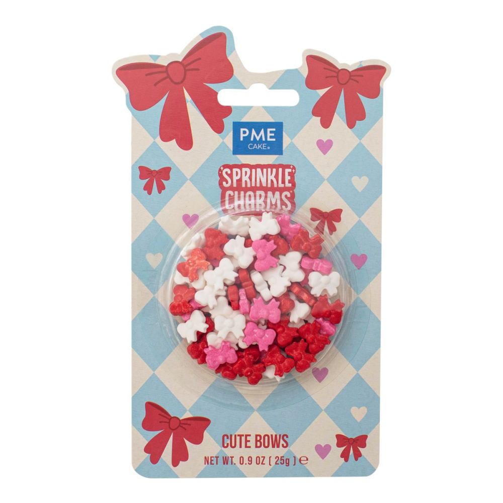 Sprinkle charms Cute Bows - PME - 25 g