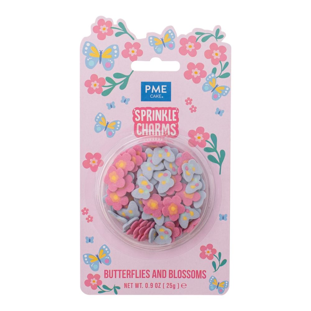 Posypka Butterflies & Blossoms - PME - 25 g