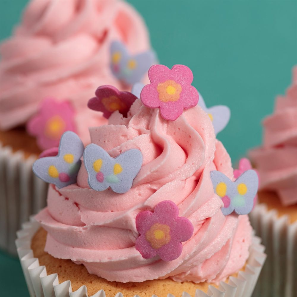 Posypka cukrowa do dekoracji Motyle & Kwiaty - PME - 25 g