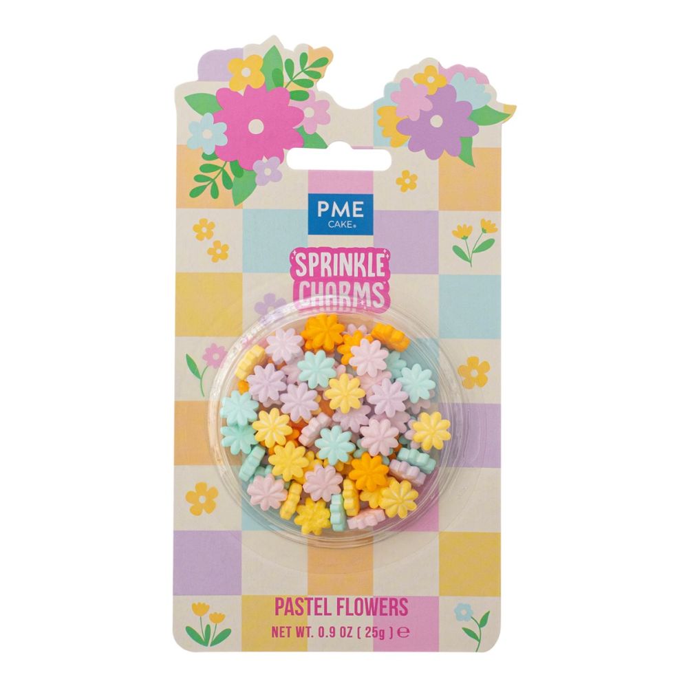 Posypka Pastel Flowers - PME - 25 g