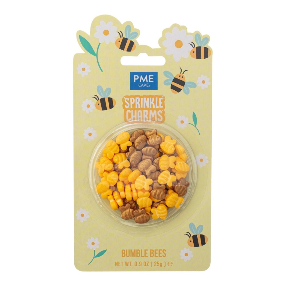 Sprinkle charms Bumble Bees - PME - 25 g
