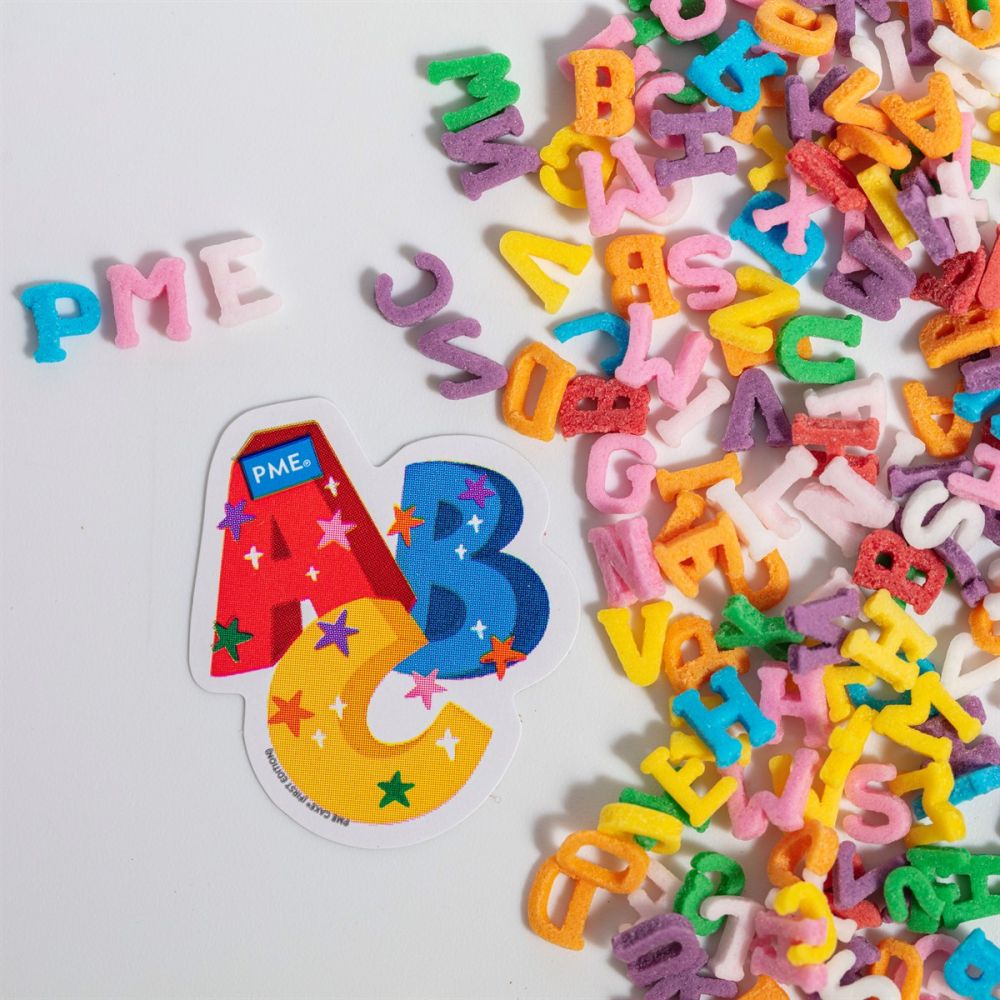 Posypka Rainbow Alphabet - PME - 25 g