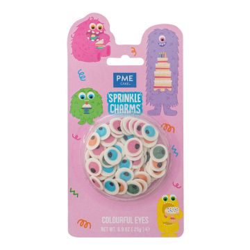 Sprinkle charms Colorful Eyes - PME - 25 g