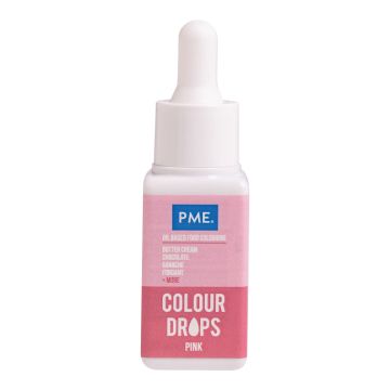 Barwnik spożywczy olejowy Colour Drops - PME - Pink 20 ml