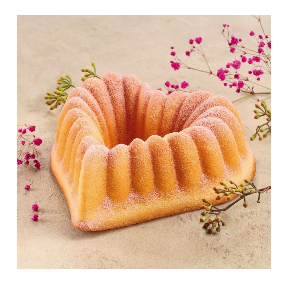 Bundt cake pan Delicia Heart - Tescoma - 16,4 cm
