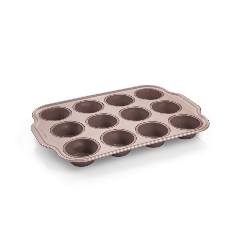Forma silikonowa do muffinek z metalowym brzegiem - Tescoma - 12 szt.