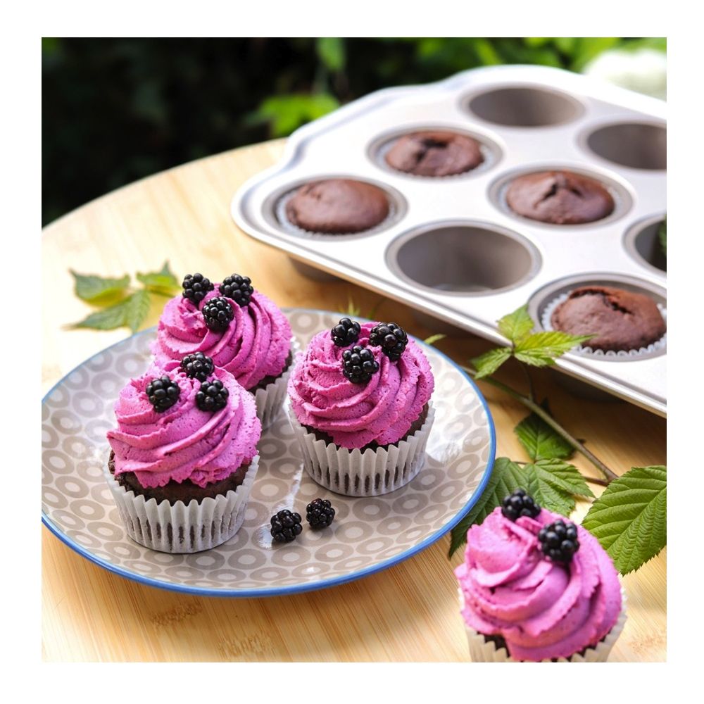 The silicone muffin baking tray - Tescoma - 12 pcs.