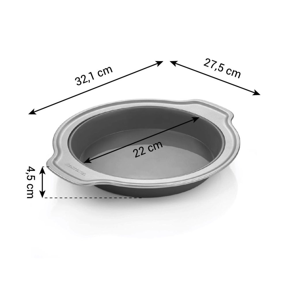 Forma silikonowa do ciasta z metalowym brzegiem - Tescoma - 22 cm