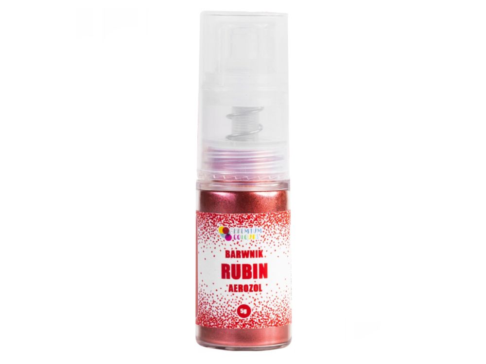 Barwnik w aerozolu - Premium Colours - rubinowy 5 g