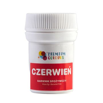 Food coloring powder - Premium Colours - red 5 g