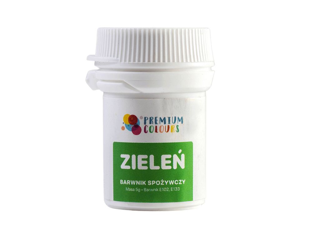 Food coloring powder - Premium Colours - green 5 g