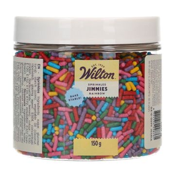 Posypka cukrowa Jimmies Rainbow - Wilton - 150 g